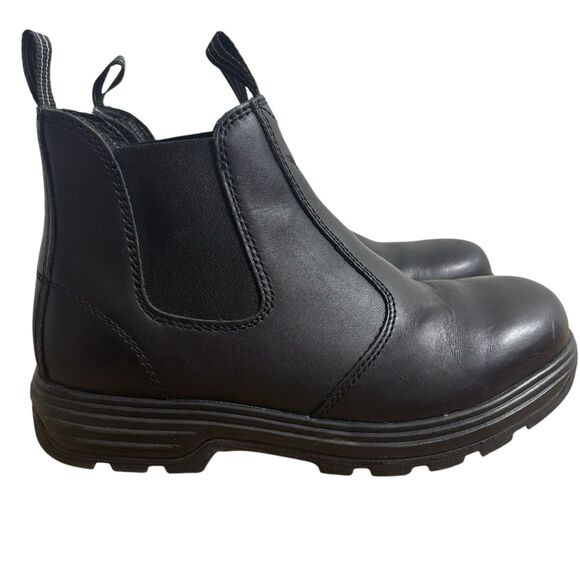 Thorogood 6″Quick Release Station Boots Men’s Sz 10.5 Black 834-6028 Non Slip - Picture 1 of 8